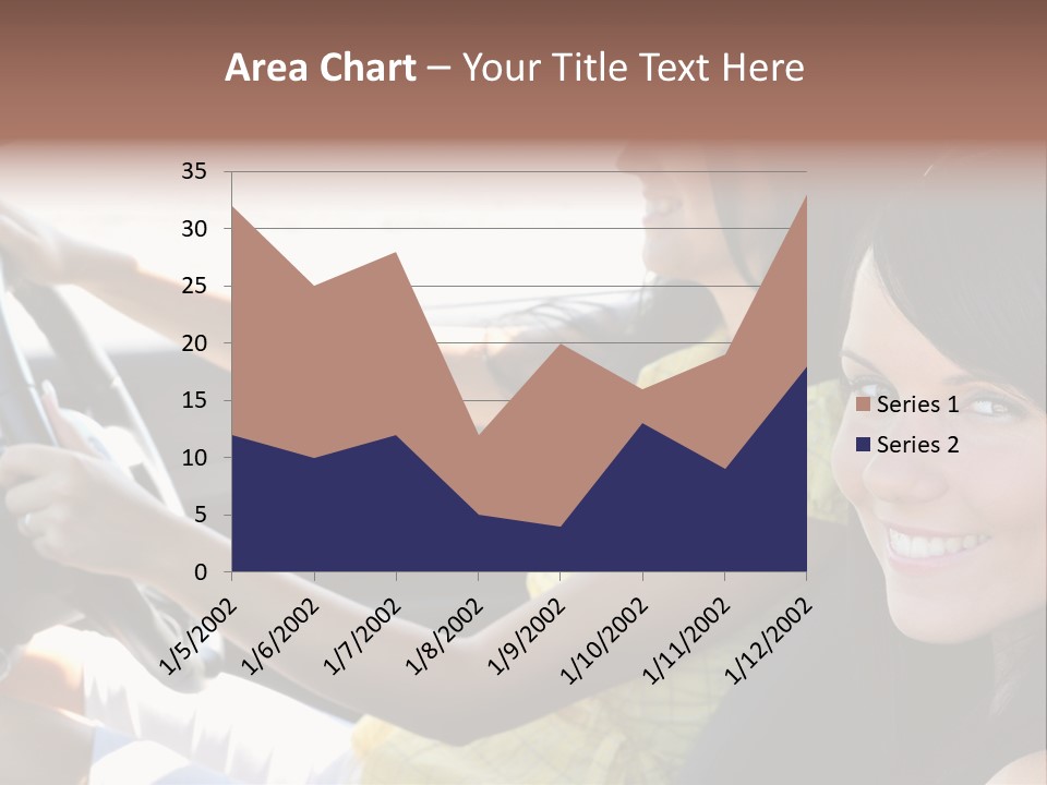 Looking Cheerful Cute PowerPoint Template