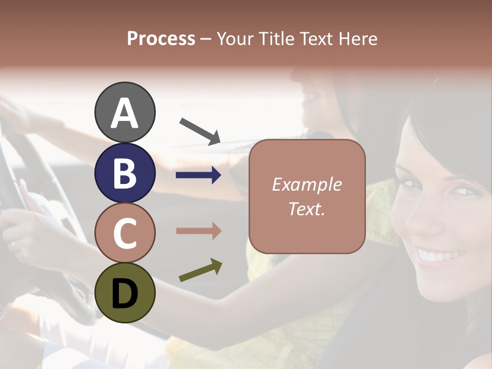 Looking Cheerful Cute PowerPoint Template