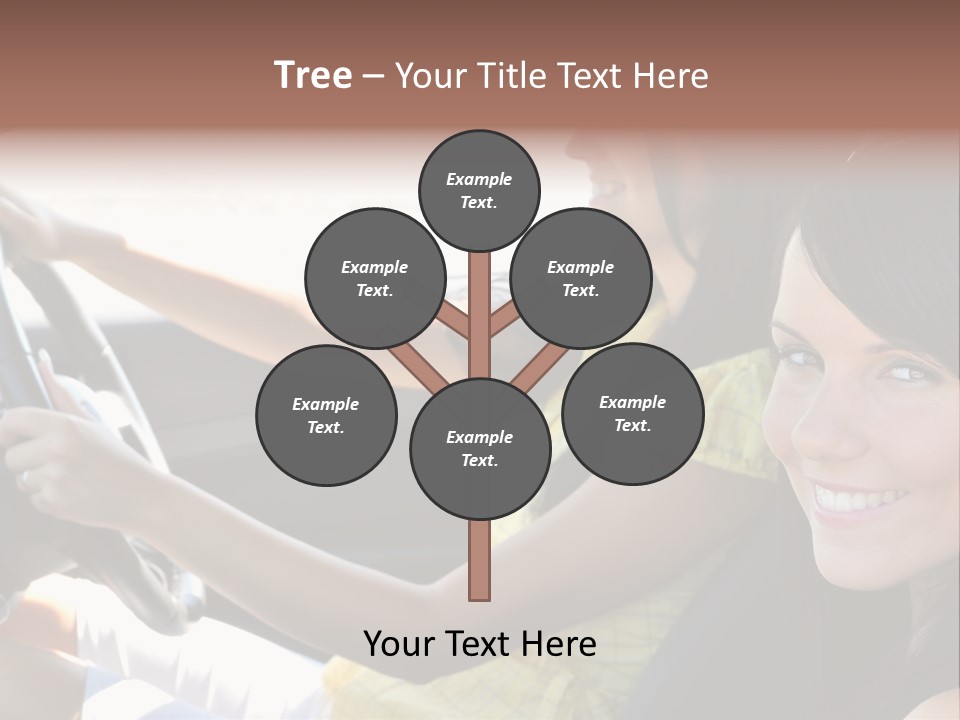 Looking Cheerful Cute PowerPoint Template