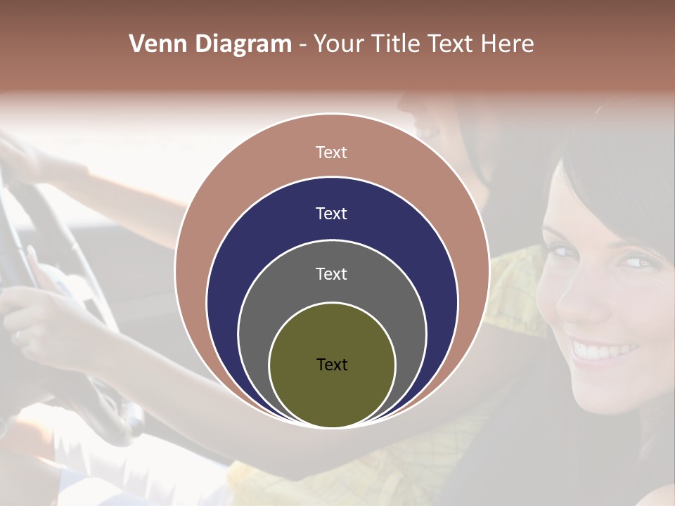 Looking Cheerful Cute PowerPoint Template