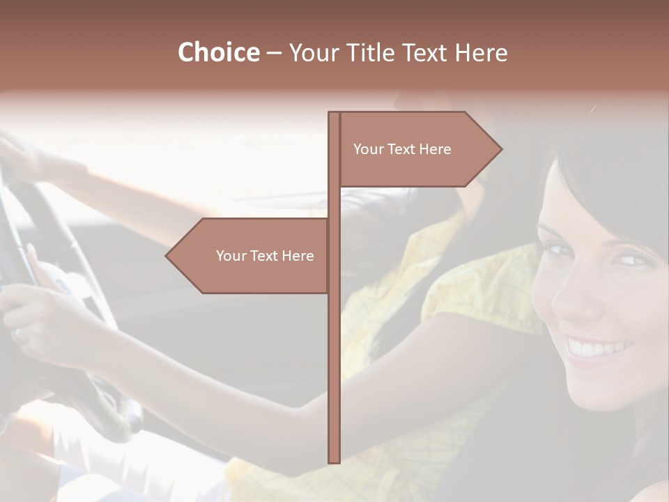 Looking Cheerful Cute PowerPoint Template