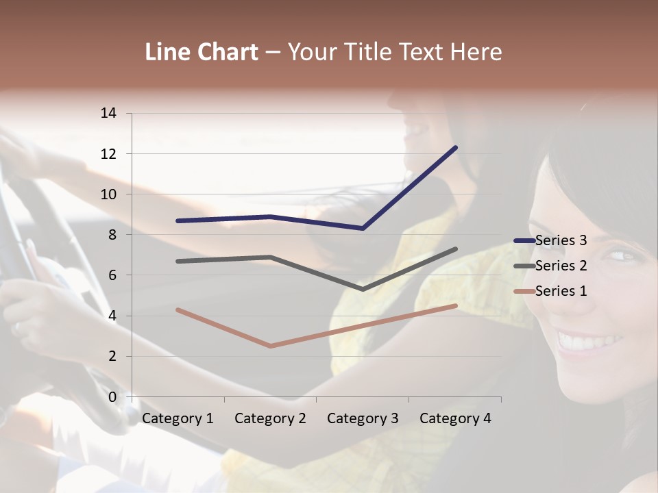 Looking Cheerful Cute PowerPoint Template