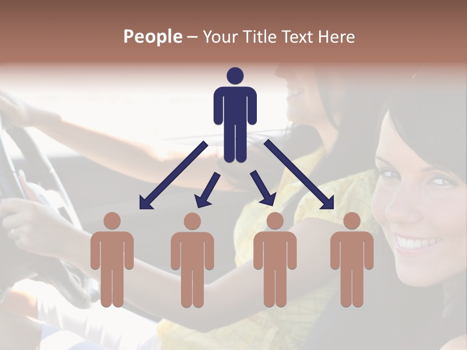 Looking Cheerful Cute PowerPoint Template