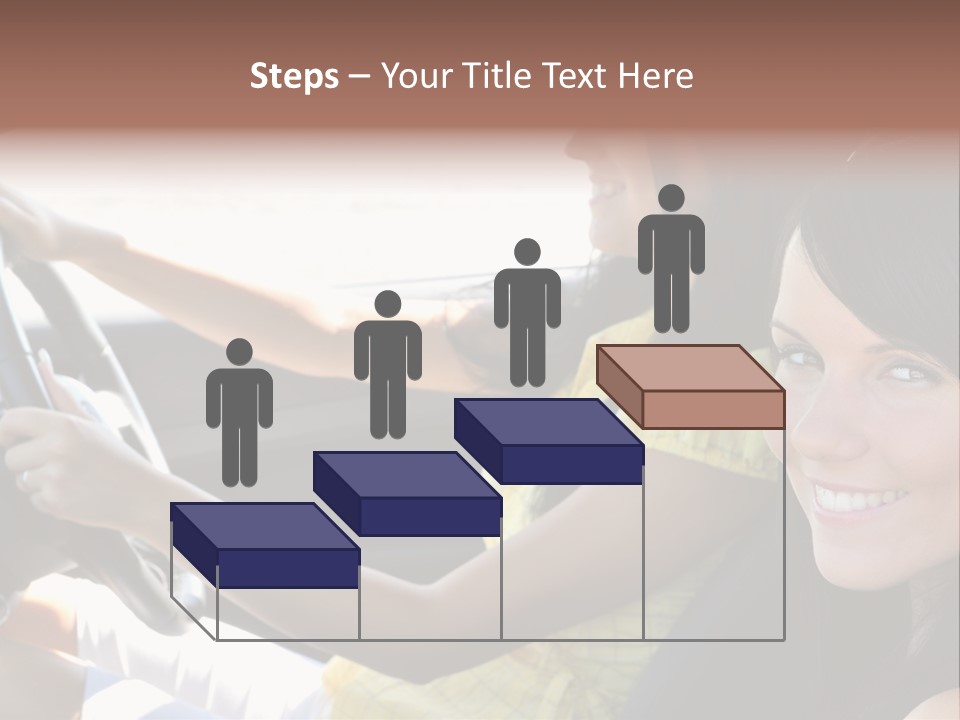 Looking Cheerful Cute PowerPoint Template