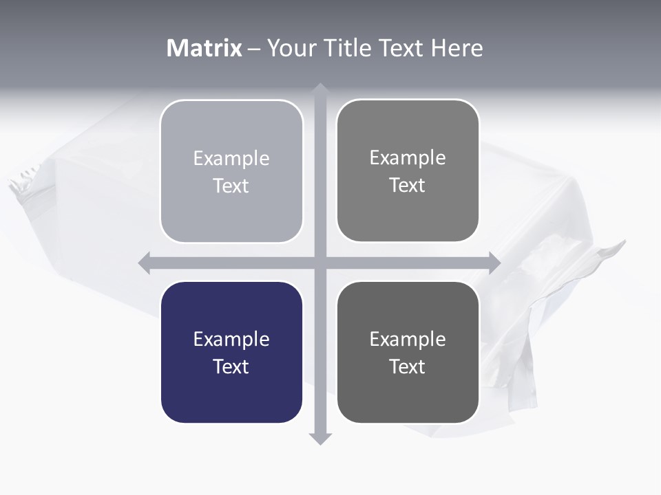 Message Art Bag PowerPoint Template