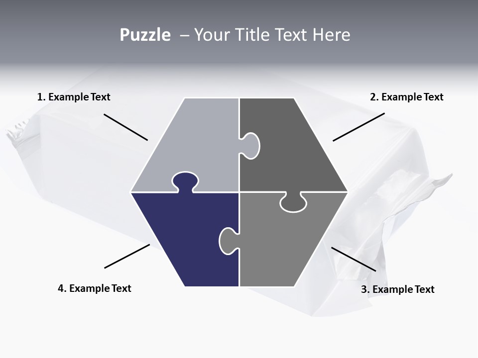 Message Art Bag PowerPoint Template