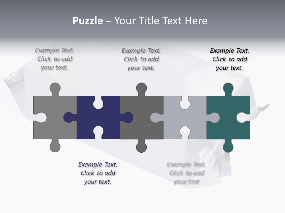 Message Art Bag PowerPoint Template