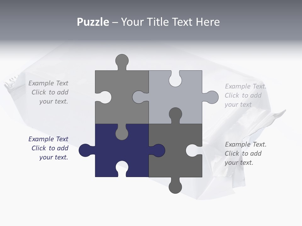 Message Art Bag PowerPoint Template