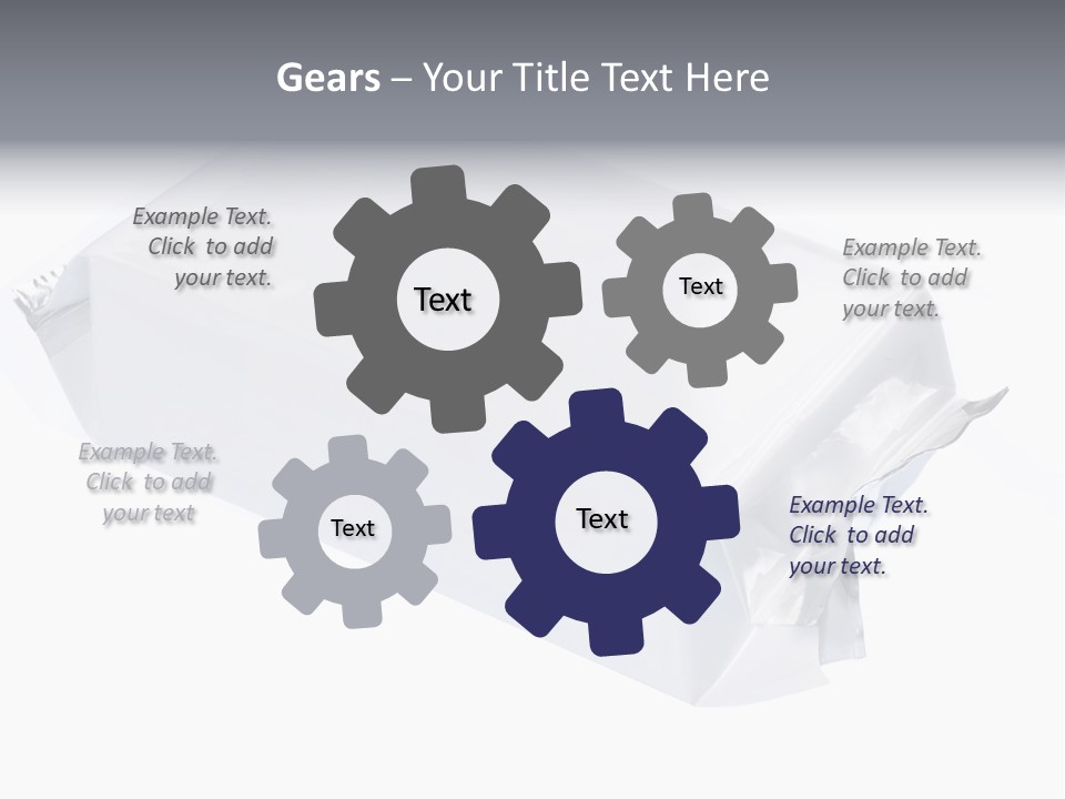 Message Art Bag PowerPoint Template