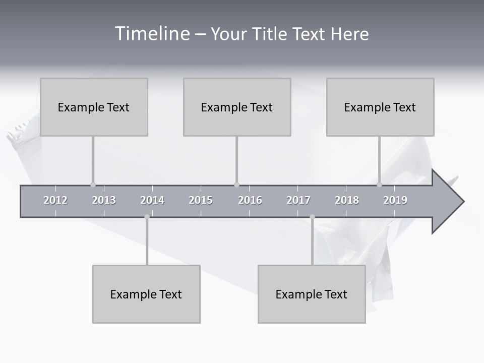 Message Art Bag PowerPoint Template