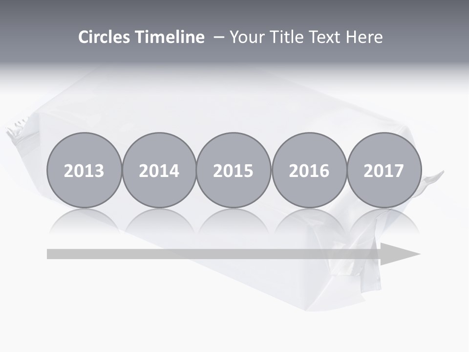 Message Art Bag PowerPoint Template