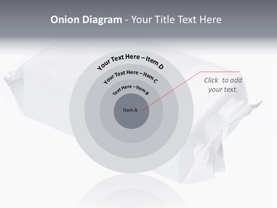 Message Art Bag PowerPoint Template