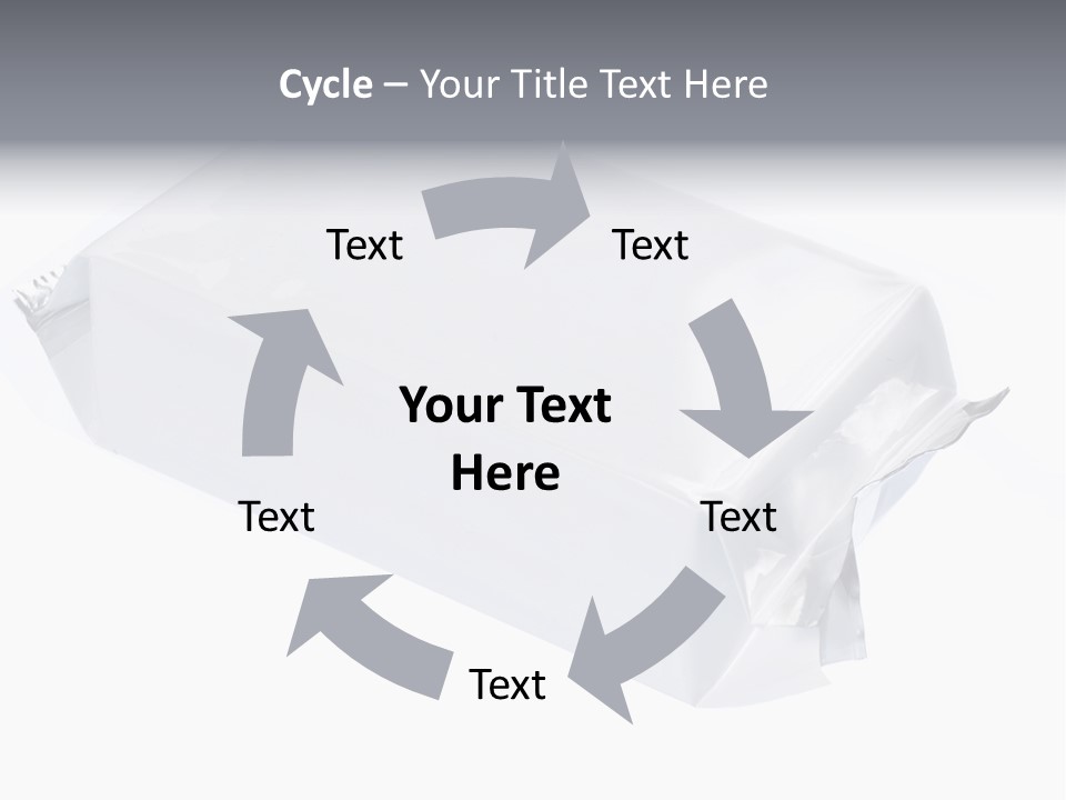 Message Art Bag PowerPoint Template