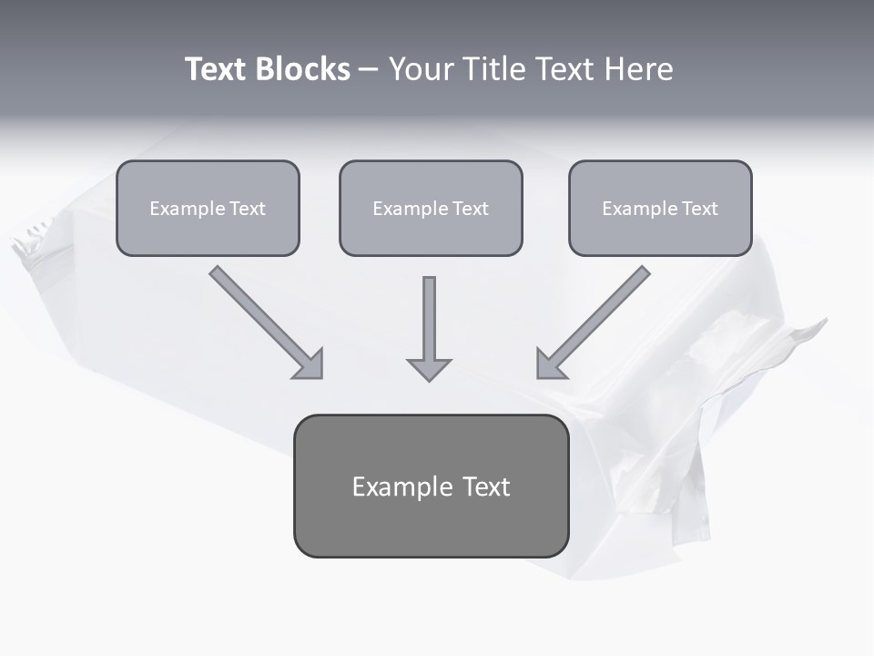 Message Art Bag PowerPoint Template