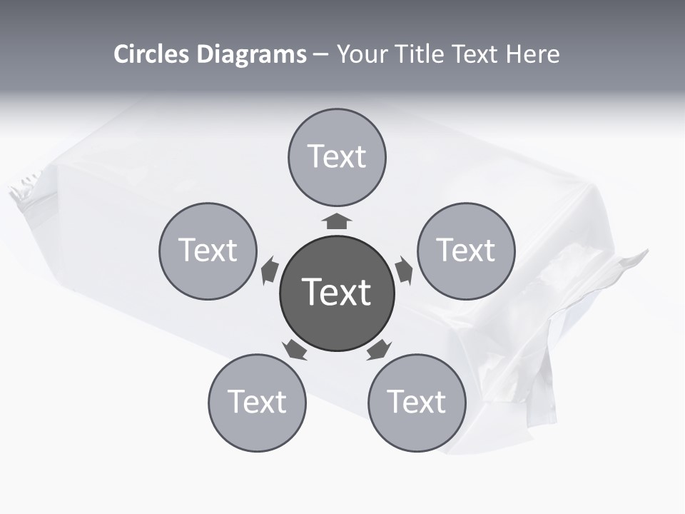 Message Art Bag PowerPoint Template