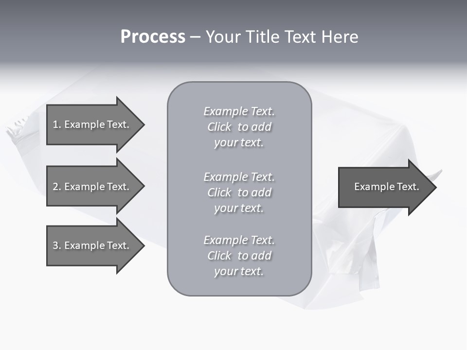 Message Art Bag PowerPoint Template