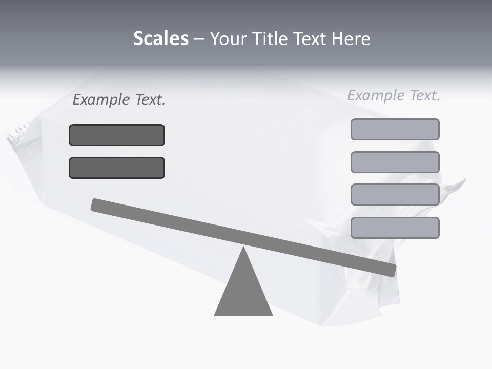 Message Art Bag PowerPoint Template