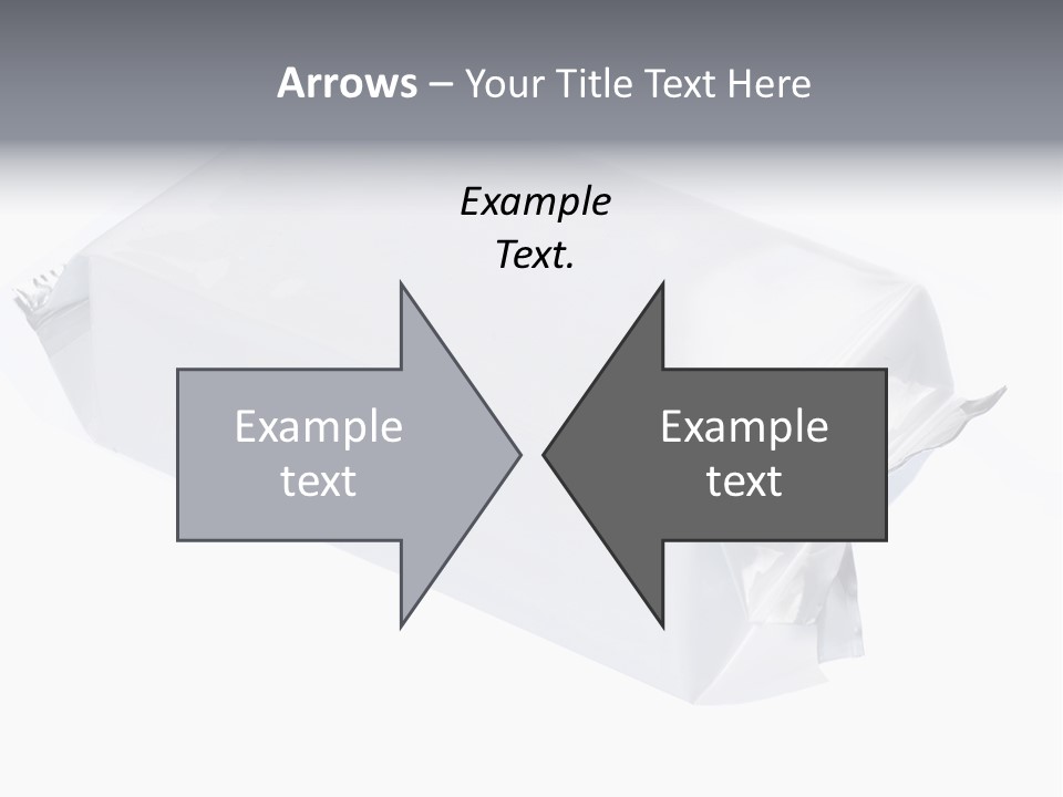 Message Art Bag PowerPoint Template