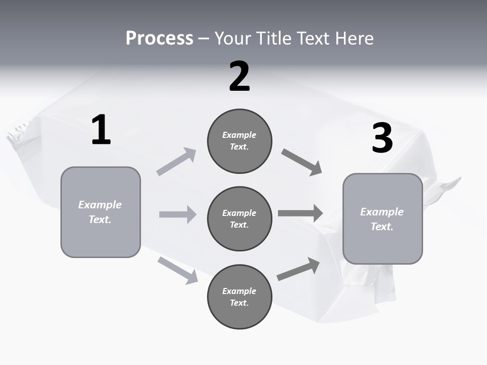 Message Art Bag PowerPoint Template