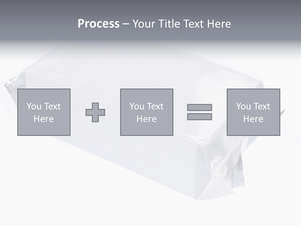 Message Art Bag PowerPoint Template