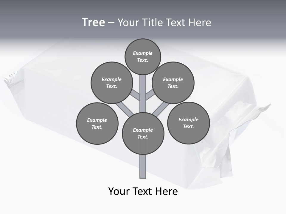 Message Art Bag PowerPoint Template