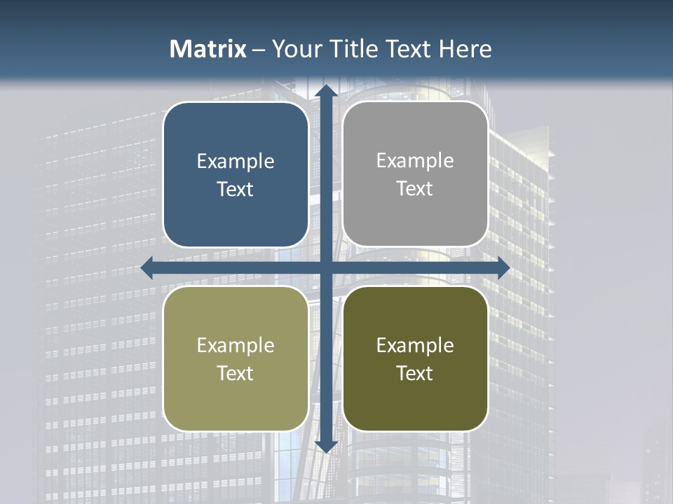 Scene City Architecture PowerPoint Template