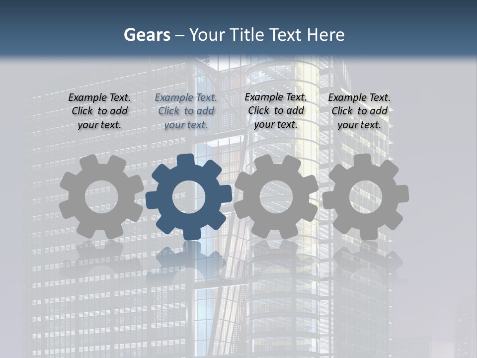 Scene City Architecture PowerPoint Template