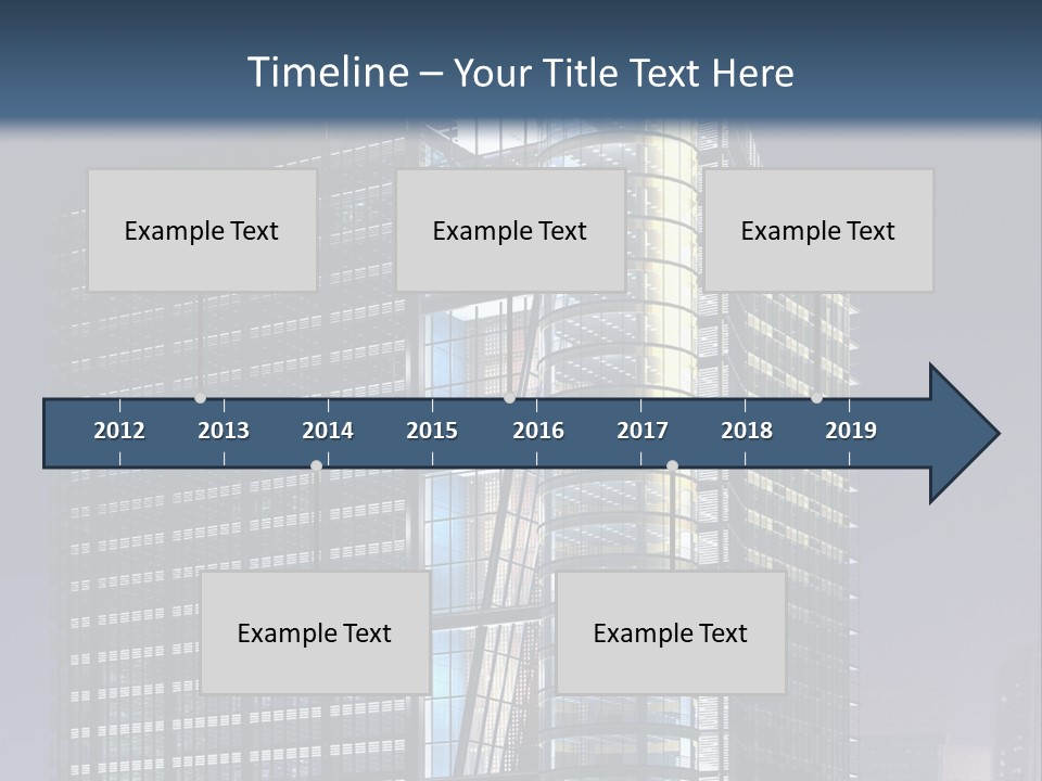 Scene City Architecture PowerPoint Template