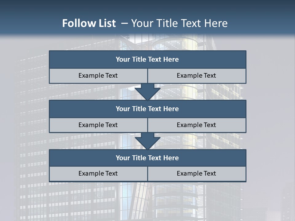 Scene City Architecture PowerPoint Template