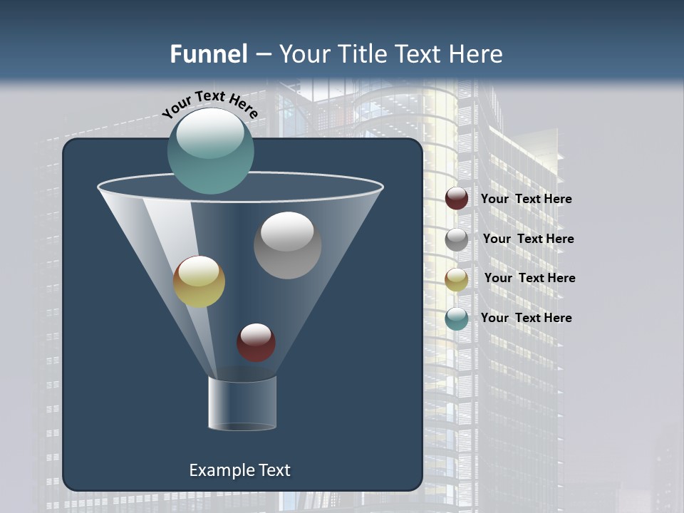 Scene City Architecture PowerPoint Template