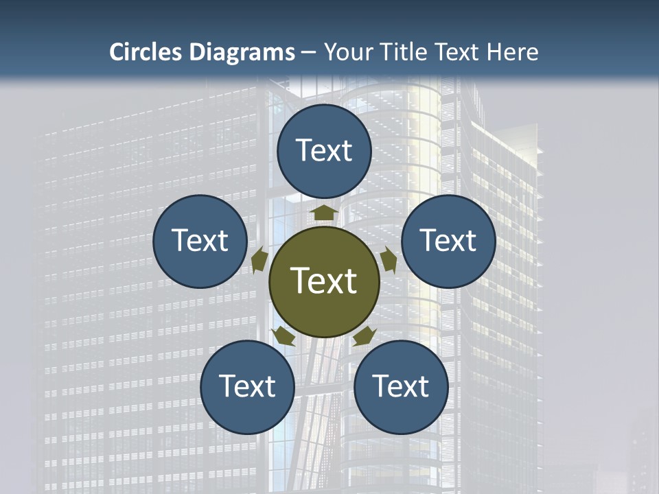 Scene City Architecture PowerPoint Template