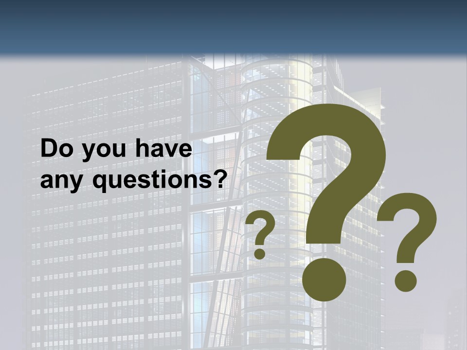 Scene City Architecture PowerPoint Template