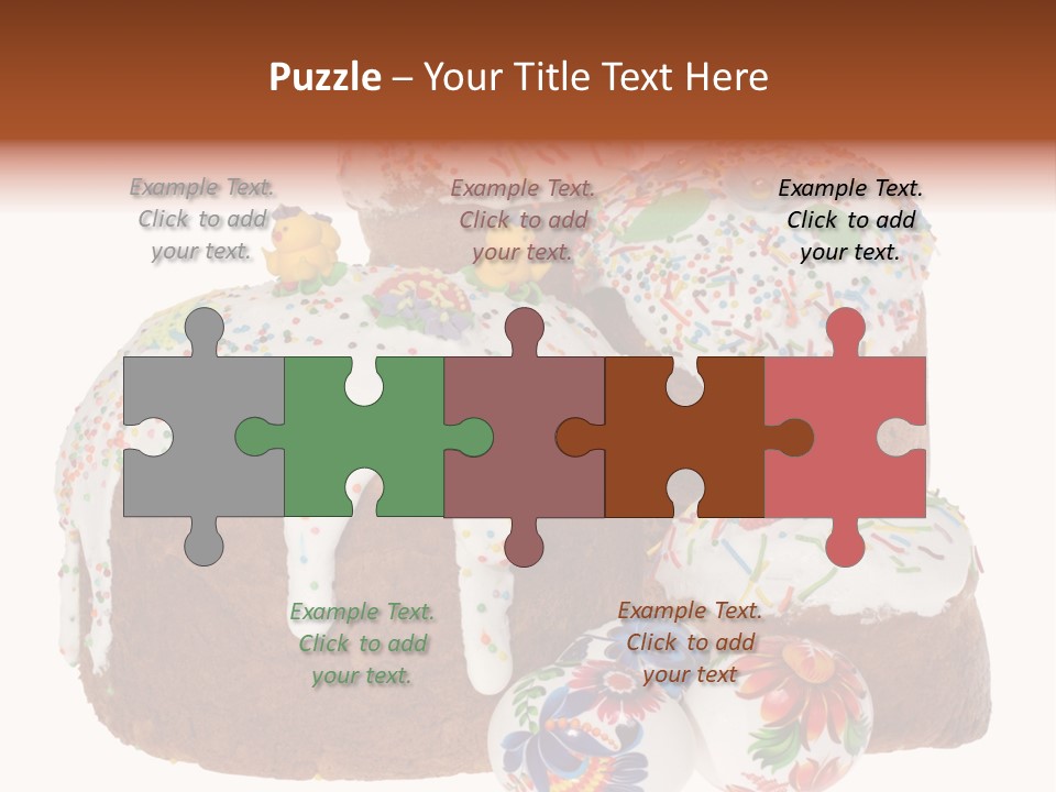 Traditional Russian Dessert PowerPoint Template