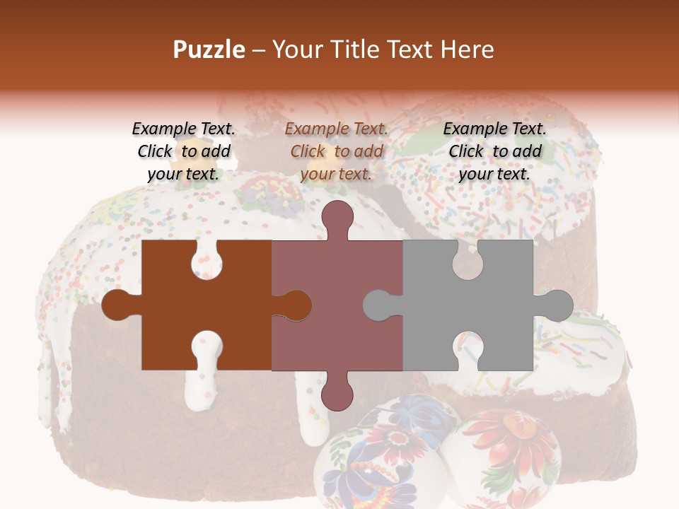 Traditional Russian Dessert PowerPoint Template