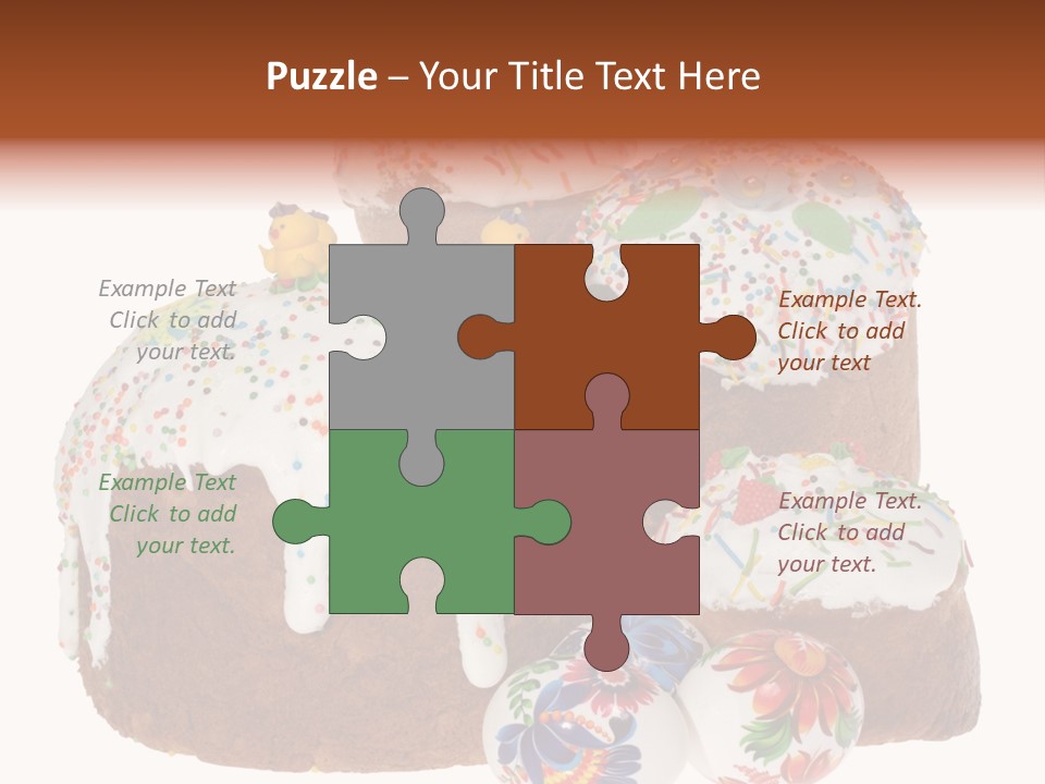 Traditional Russian Dessert PowerPoint Template