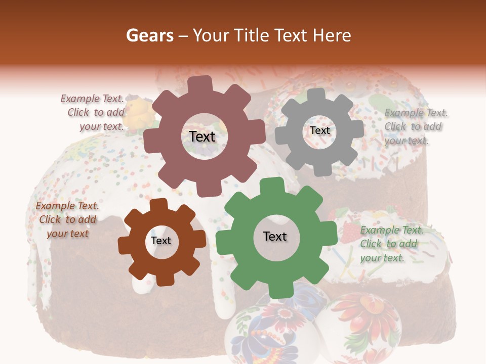 Traditional Russian Dessert PowerPoint Template