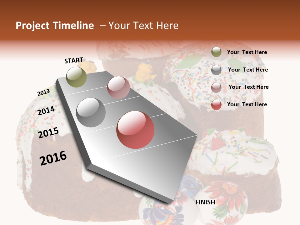 Traditional Russian Dessert PowerPoint Template