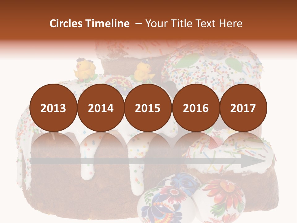 Traditional Russian Dessert PowerPoint Template