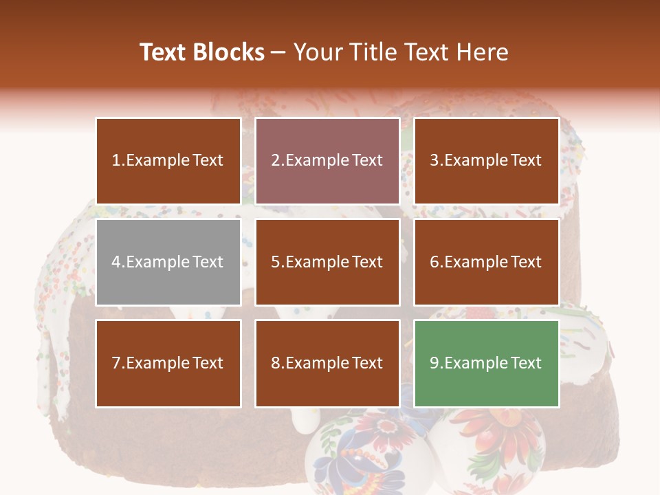 Traditional Russian Dessert PowerPoint Template