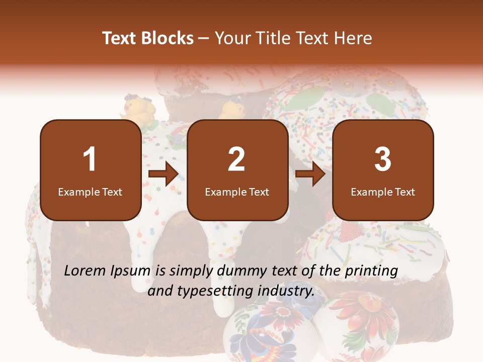 Traditional Russian Dessert PowerPoint Template