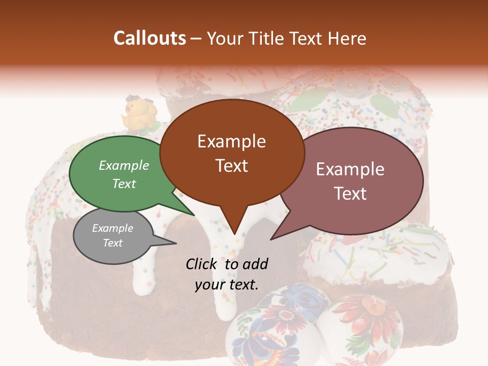 Traditional Russian Dessert PowerPoint Template