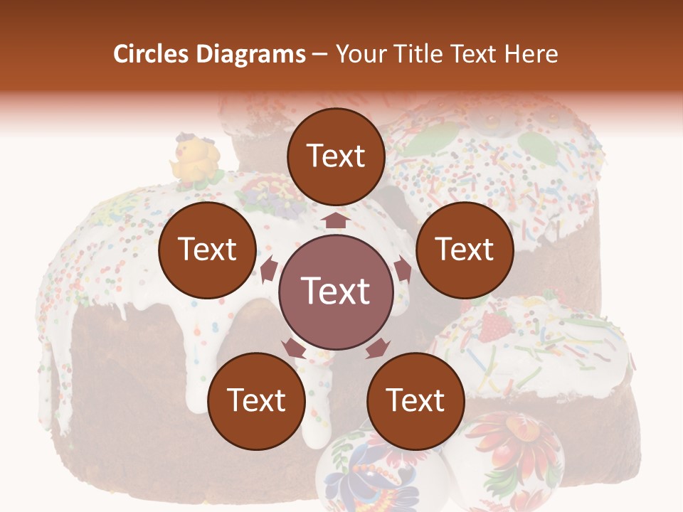 Traditional Russian Dessert PowerPoint Template