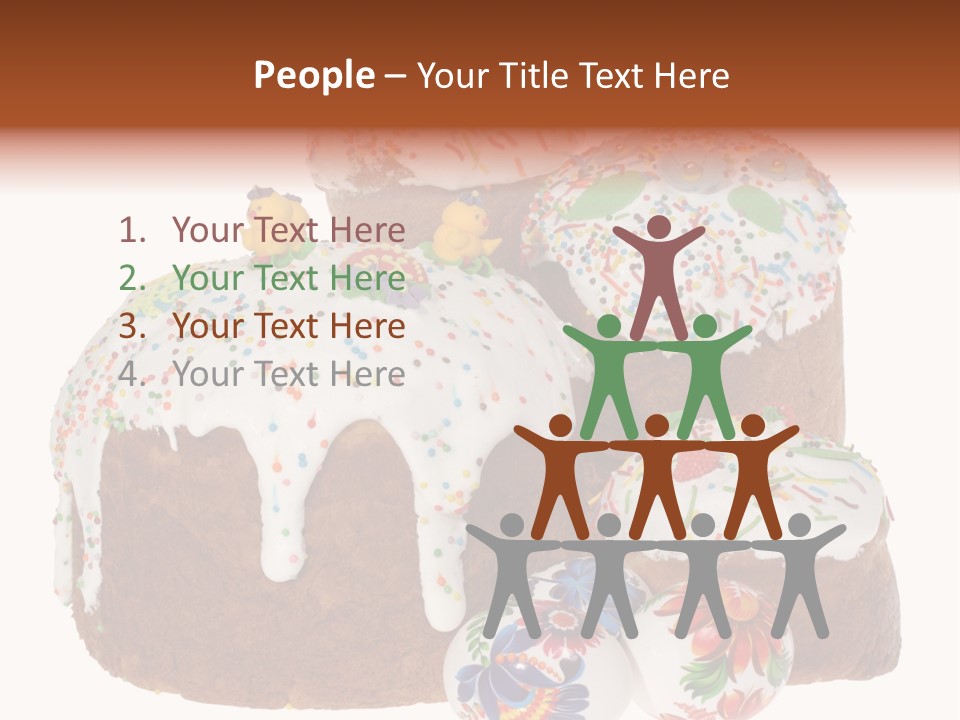 Traditional Russian Dessert PowerPoint Template