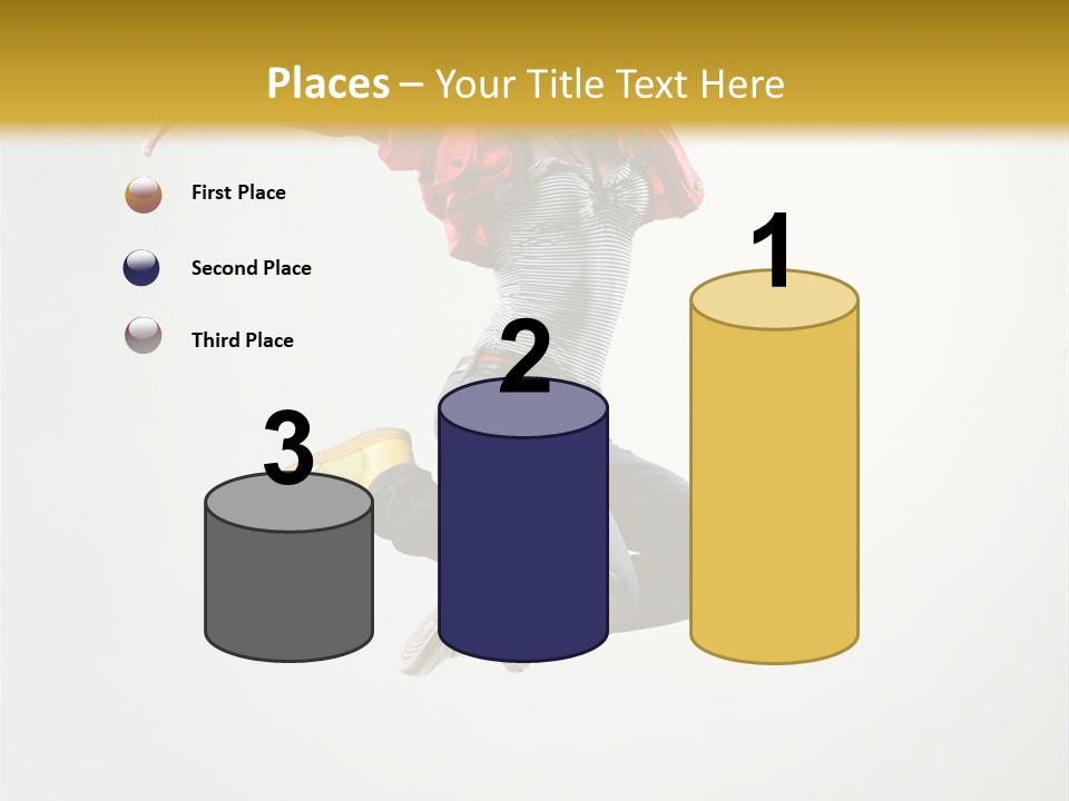 Balance Mid Air Dance PowerPoint Template