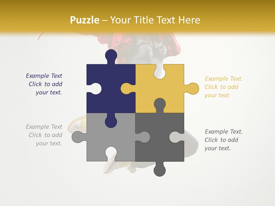 Balance Mid Air Dance PowerPoint Template