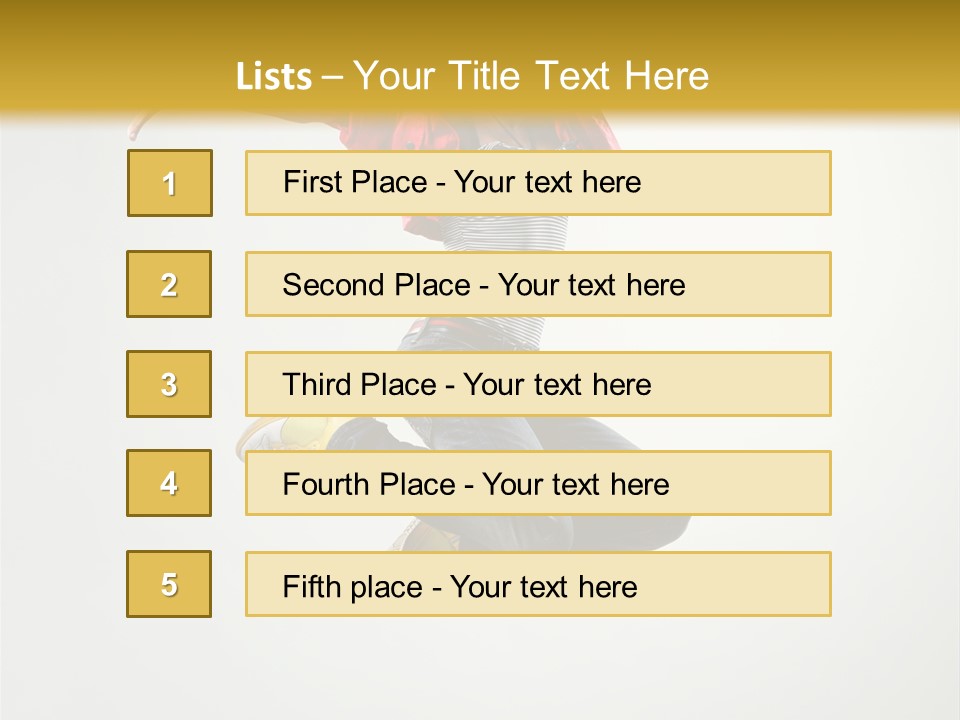 Balance Mid Air Dance PowerPoint Template