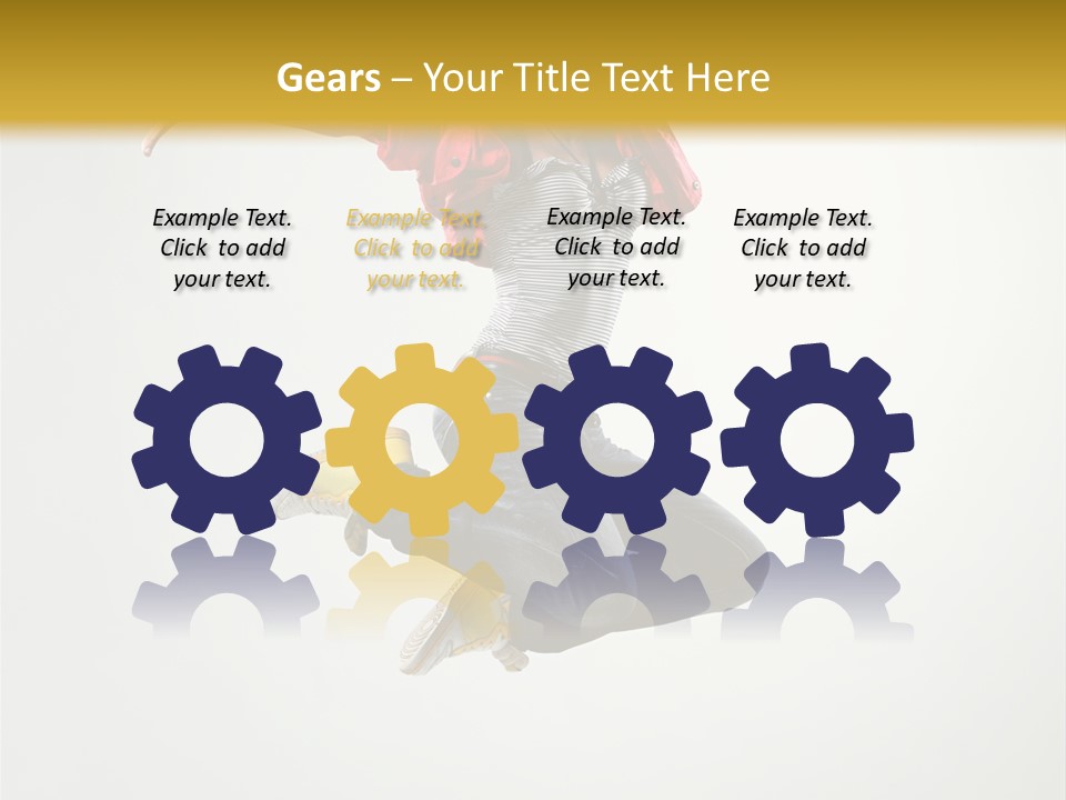 Balance Mid Air Dance PowerPoint Template