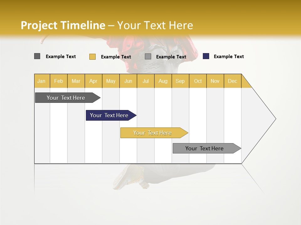 Balance Mid Air Dance PowerPoint Template