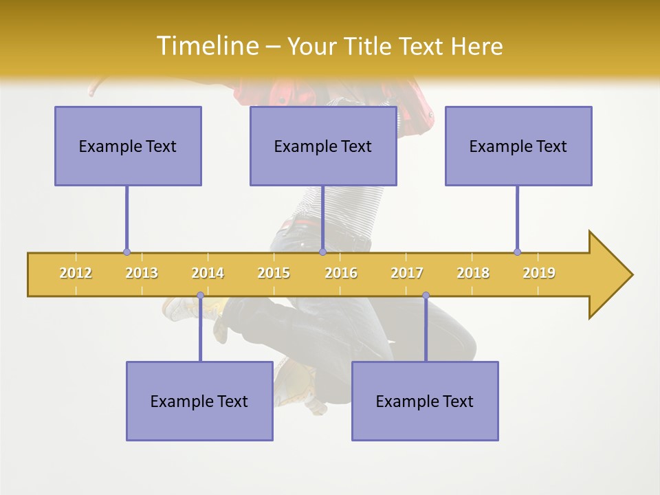 Balance Mid Air Dance PowerPoint Template