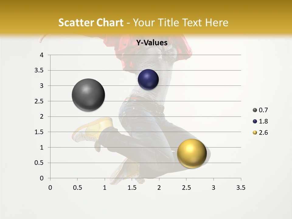 Balance Mid Air Dance PowerPoint Template